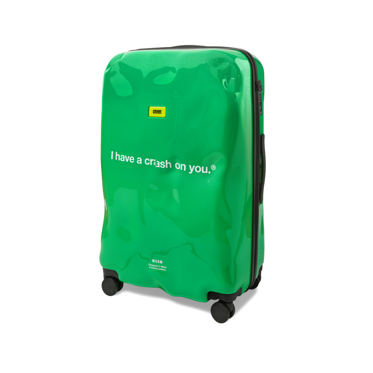 Crash-Baggage_luggage_MSGM_Green_large_02 Crash-Baggage_luggage_MSGM_Green_large_02